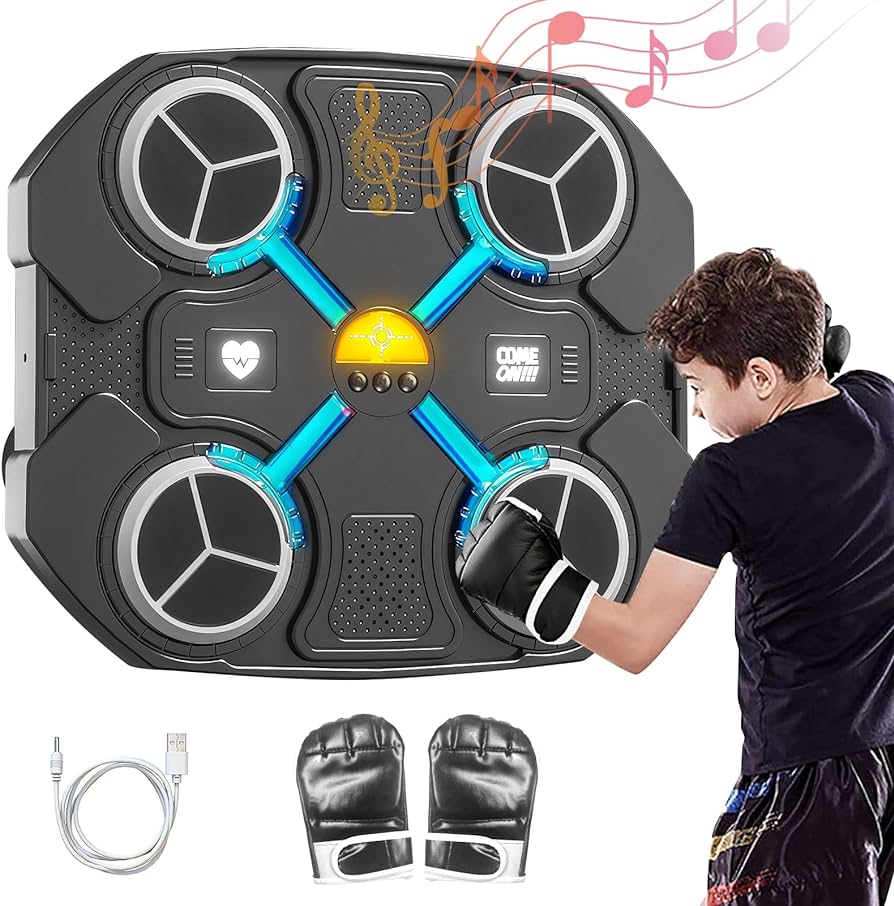 Boxing de Pared x4 Maquina de Boxeo Musical