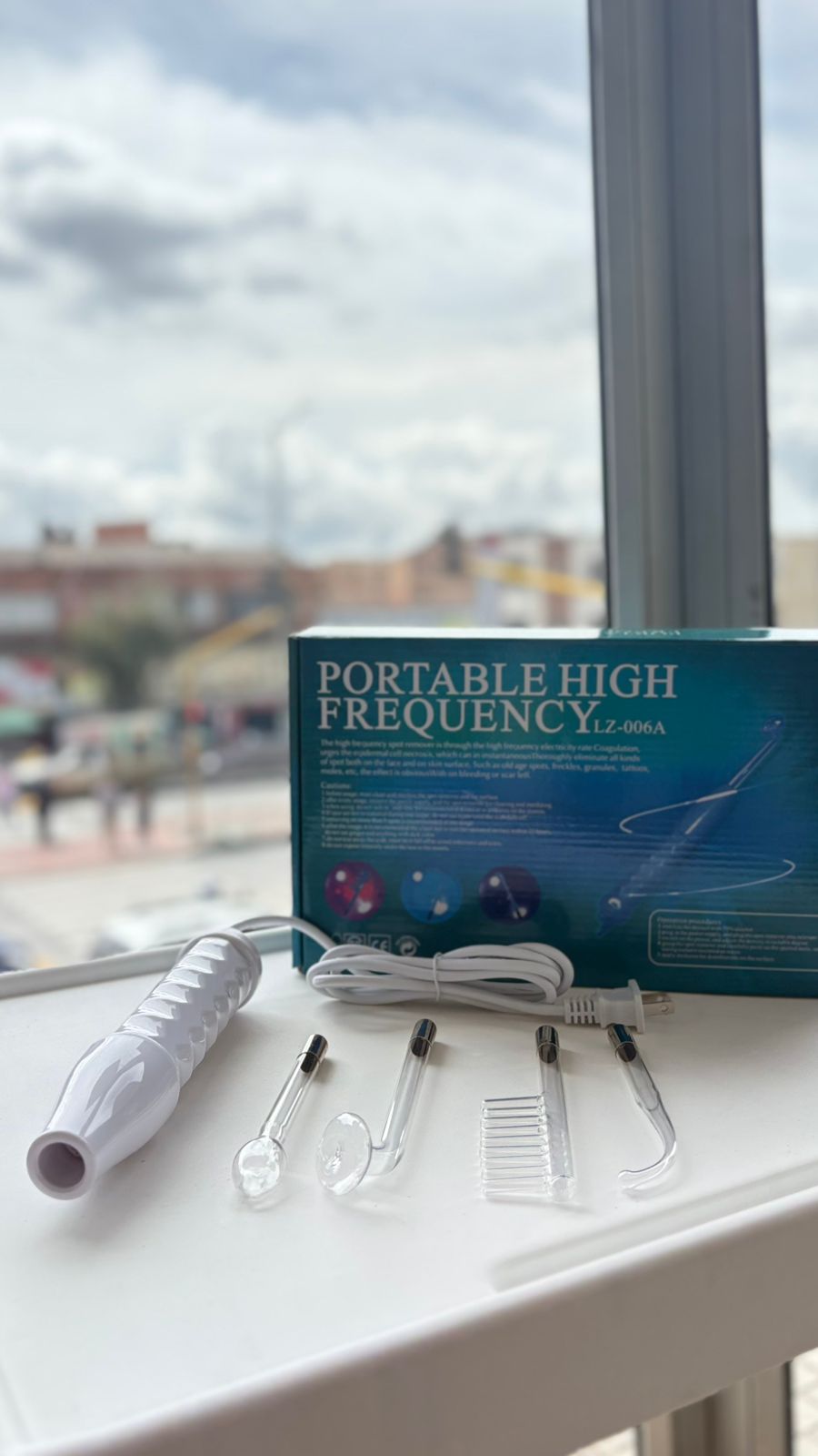 ALTA FRECUENCIA PORTATIL FACIAL Y CORPORAL