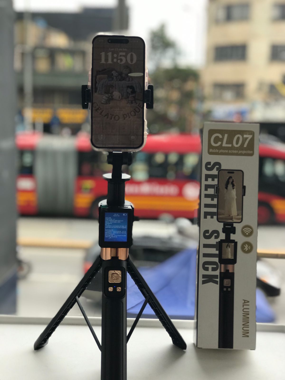 TRÍPODE PROFESIONAL CON PROYECCIÓN MÓVIL