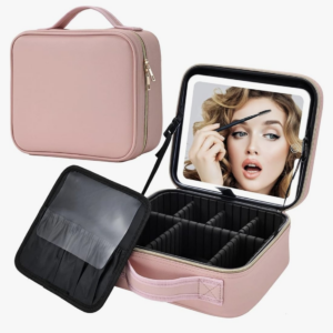 ORGANIZADOR DE MAQUILLAJE CON ESPEJO
