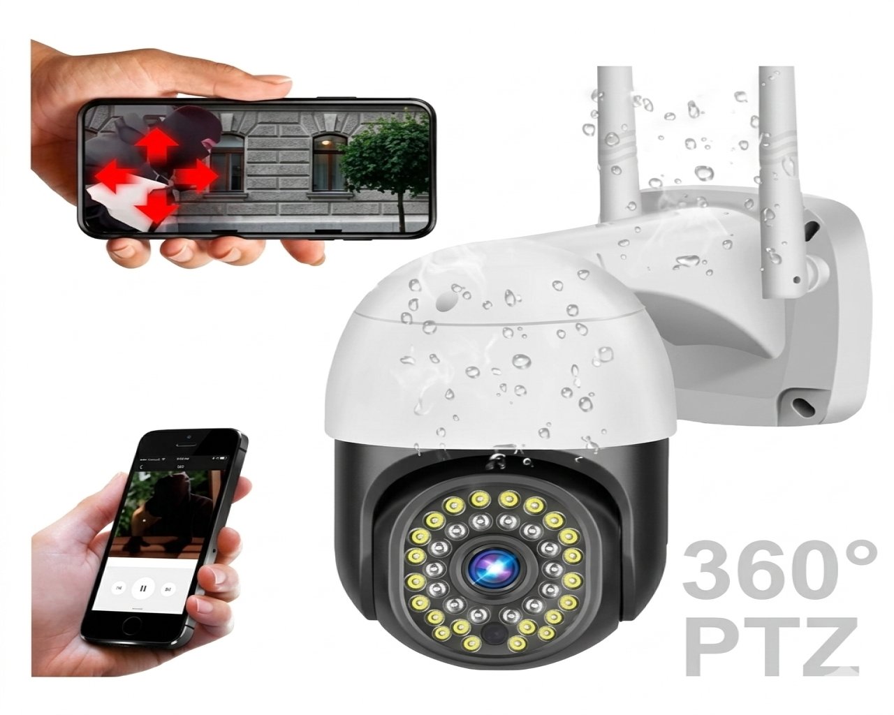Camara Exterior 180 Pro PTZ