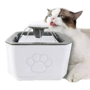 Dispensador de Agua Tipo Fuente para Mascotas